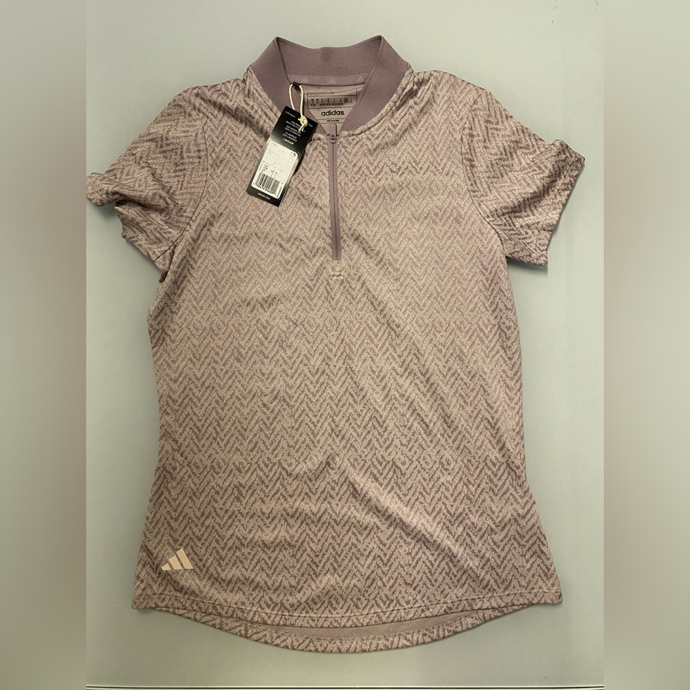 Adidas Women's Purple Polo Top size S NWT